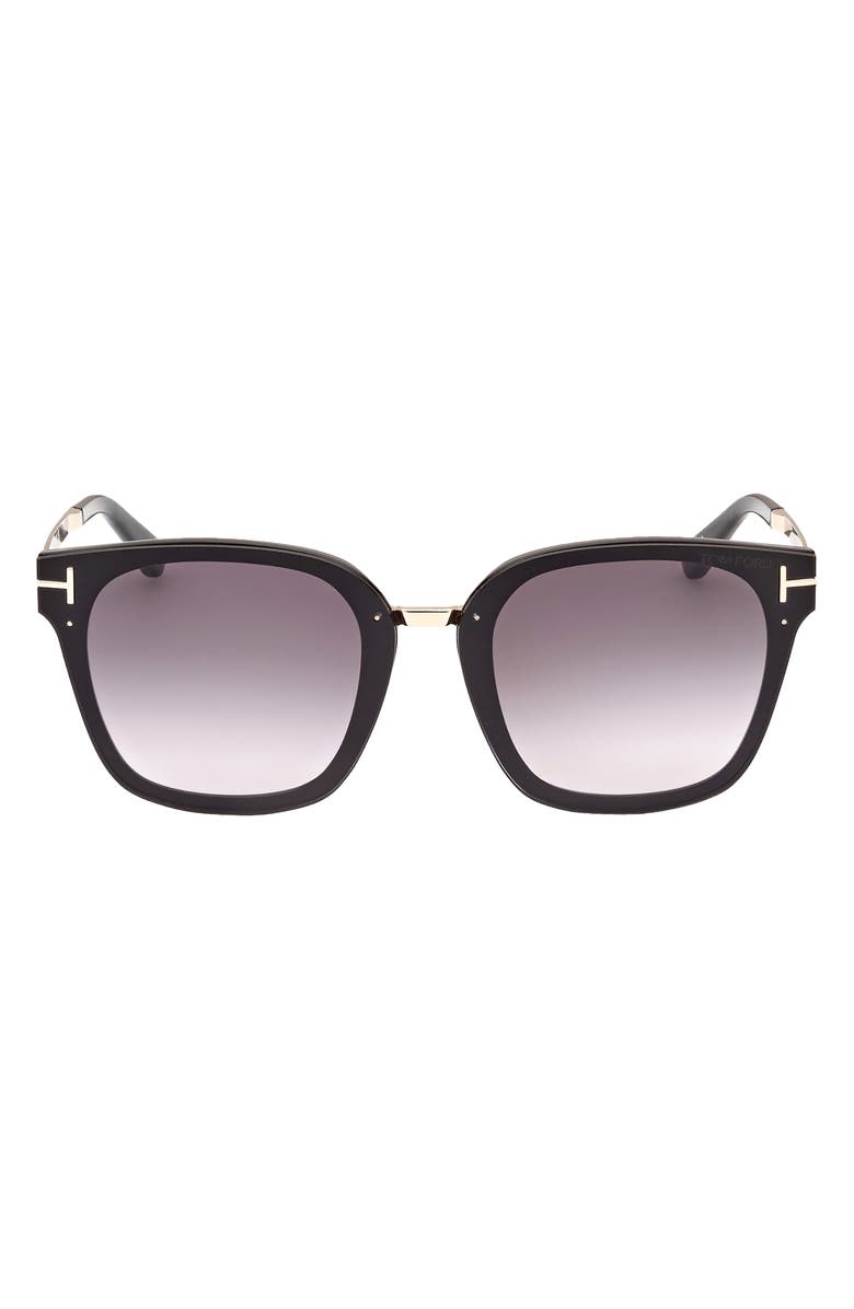 TOM FORD Philippa 68mm Gradient Square Sunglasses, Main, color, 