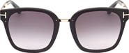TOM FORD Philippa 68mm Gradient Square Sunglasses
