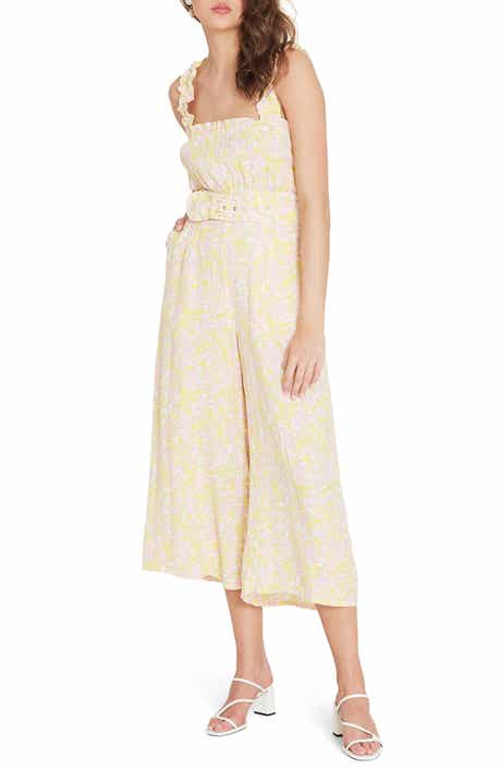 Faithfull the Brand Dolores Crop Wide Leg Jumpsuit
