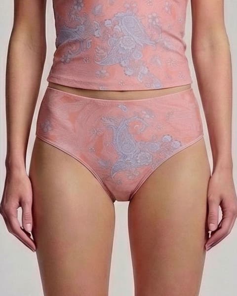 Paisley Explosion Womens Swimsuit Bottom