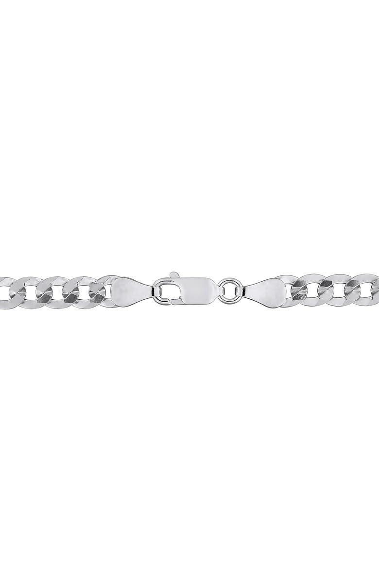 DELMAR Flat Curb Link Chain Necklace, 5.3mm, Alternate, color, 