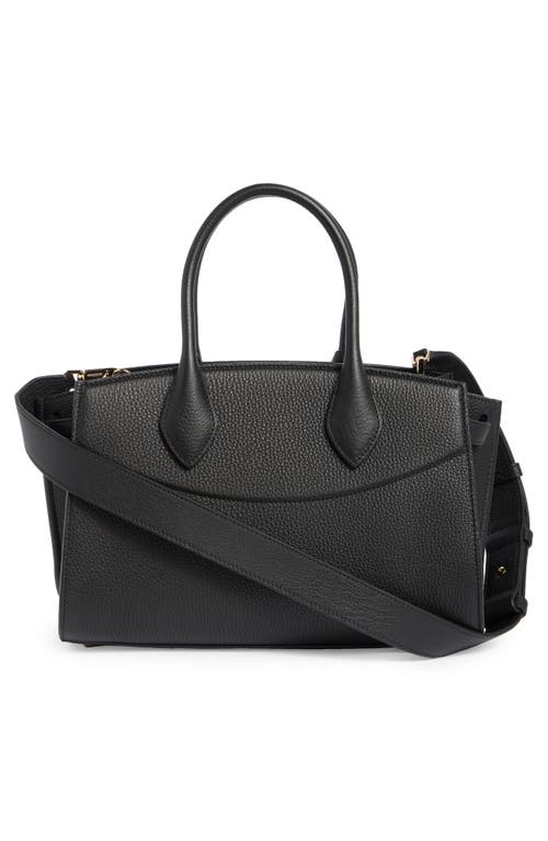 Ferragamo Studio Soft Top Handle Small Handbags Black