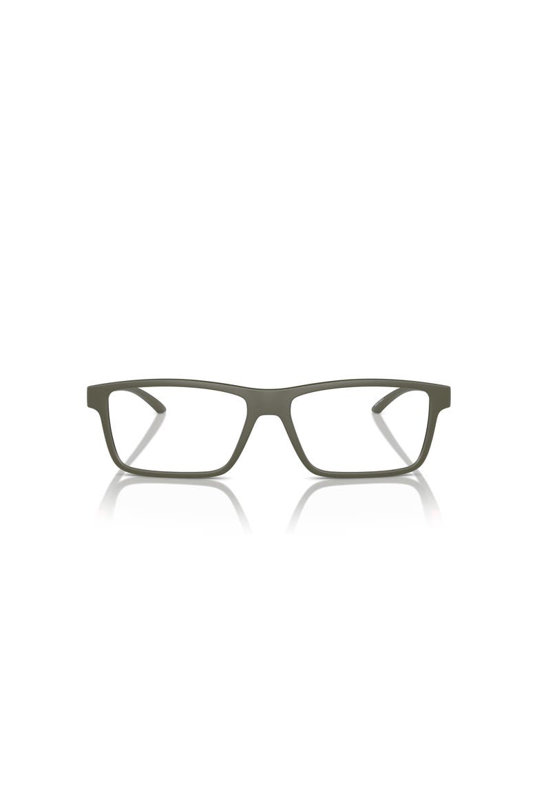 56mm Rectangle optical glasses, Alternate, color, Green/ Red