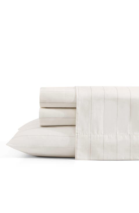 Palma Stripe Cotton Sateen Sheet Set