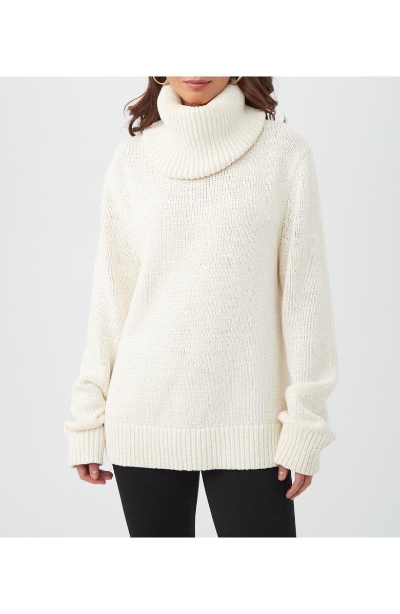 Trina Turk Kalahari Sweater, Main, color, Winter White