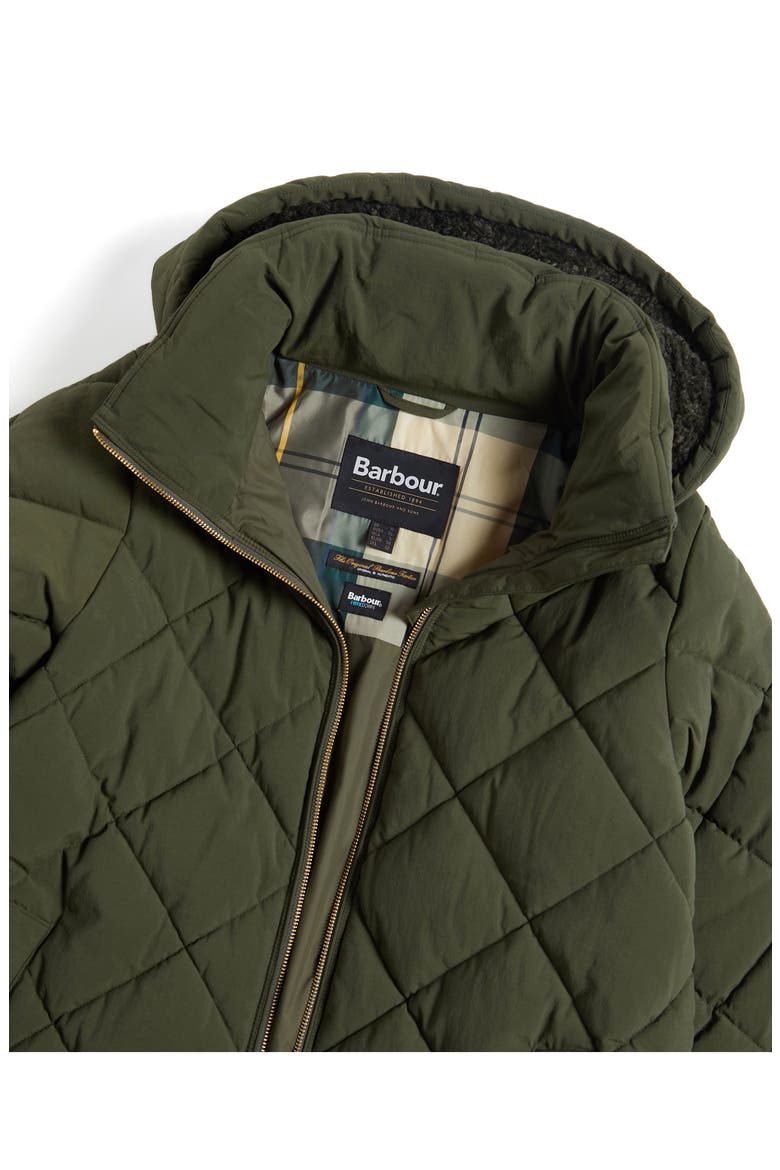 Kirkton Longline Puffer Coat, Alternate, color, OLIVE/ ANCIENT