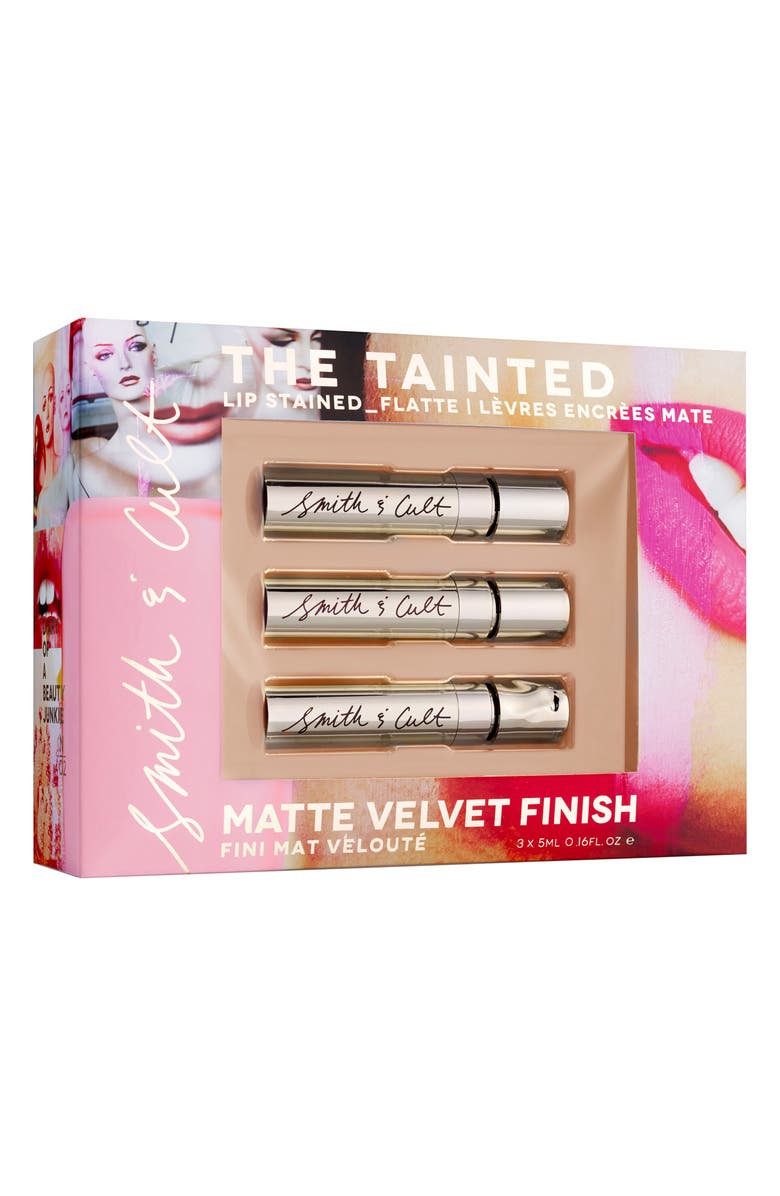 Smith & Cult SPACE.NK.apothecary Smith & Cult The Tainted Lip Stain Trio, Main, color, 