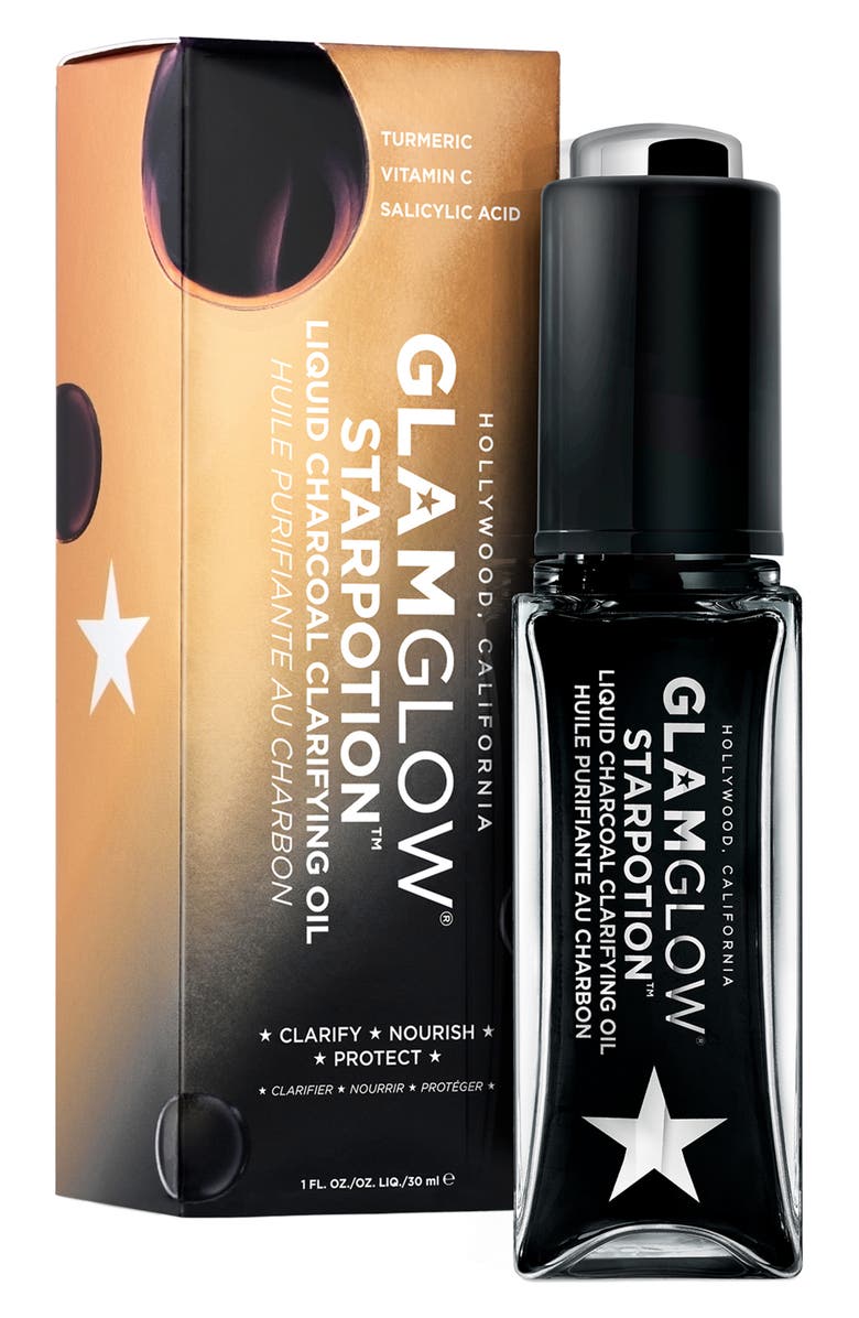 GLAMGLOW<sup>®</sup> STARPOTION<sup>™</sup> Liquid Charcoal Clarifying Oil, Alternate, color, 