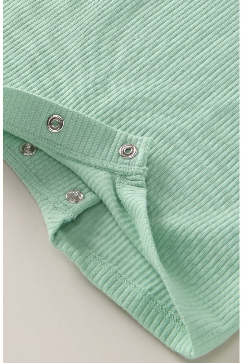 Rib Romper, Alternate, color, GREEN PALE JADE