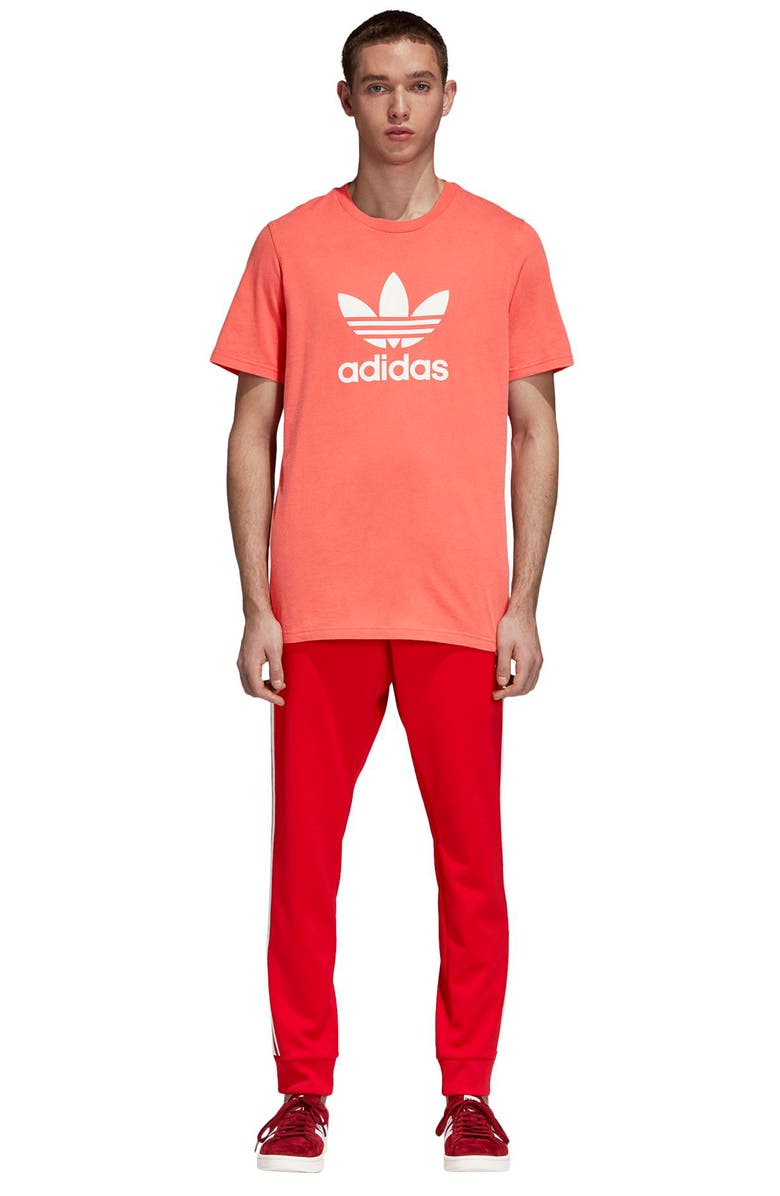adidas Originals Trefoil Graphic T-Shirt, Alternate, color, 