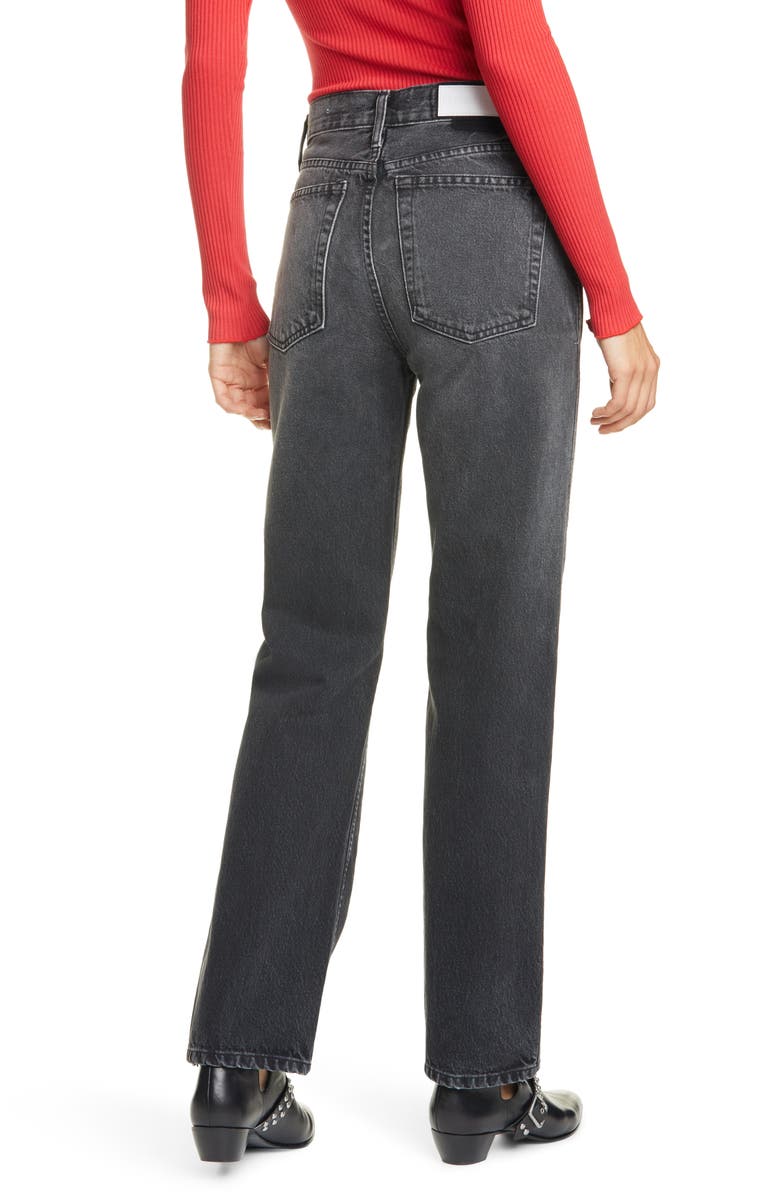 Re/Done Originals High Waist Loose Jeans, Alternate, color, 