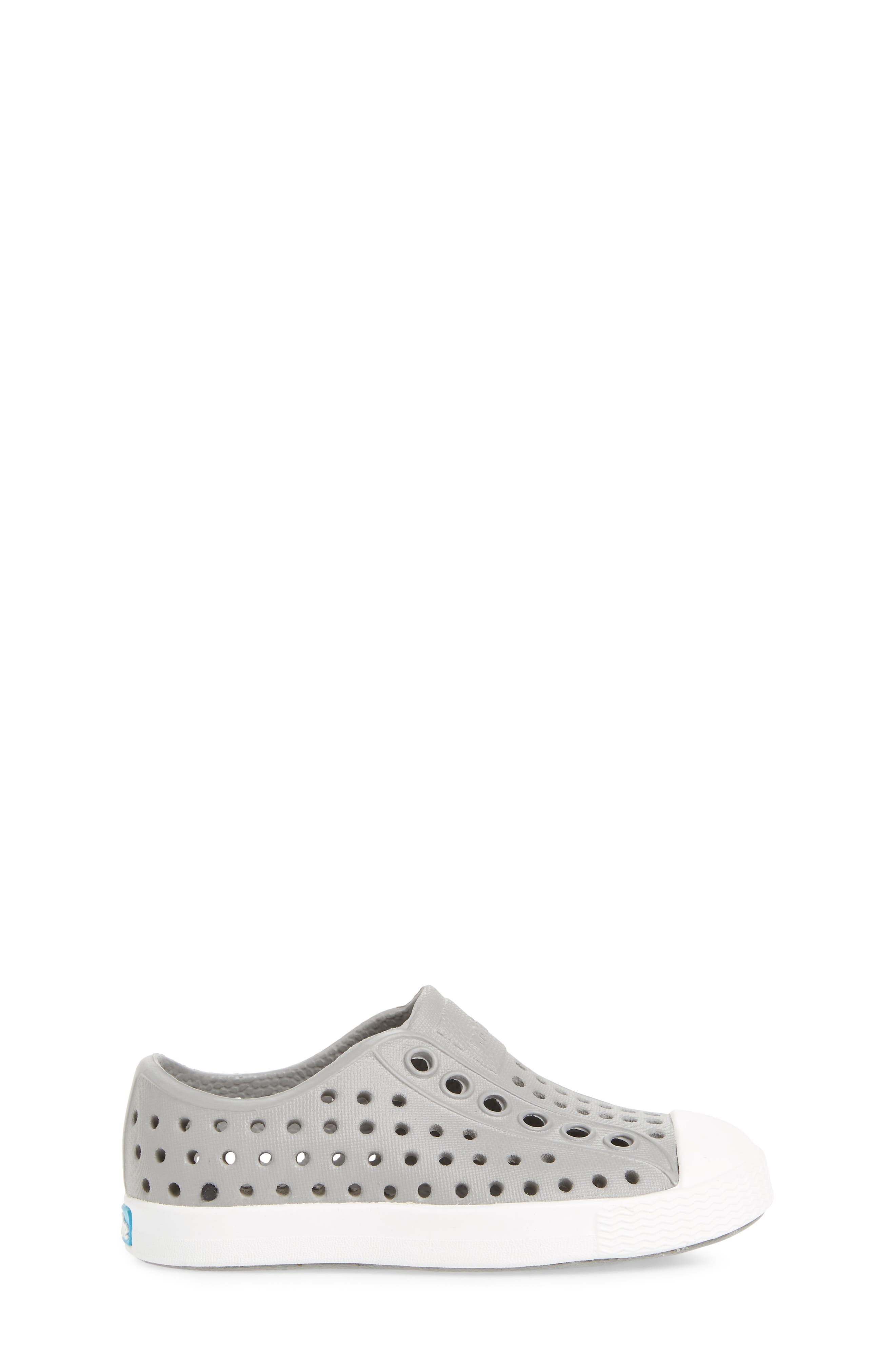 Kids' Jefferson Water Friendly Slip-On Sneaker, Alternate, color, PIGEON GREY/ SHELL WHITE