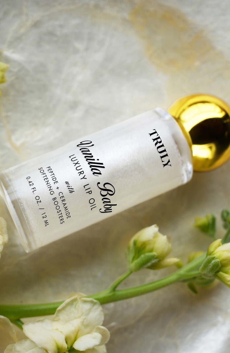 TRULY BEAUTY Glazed Donut Lip Oil, Alternate, color, Vanilla Baby