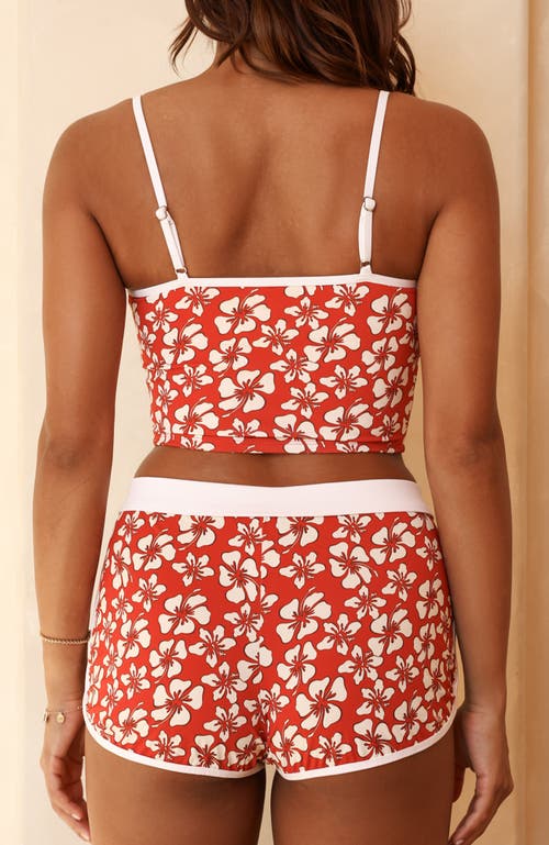 Dippin Daisys Kona Shorts In Lilo/white