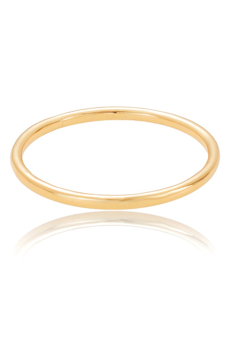 Ettika Everyday Smooth Bangle Bracelet, Main, color, Gold