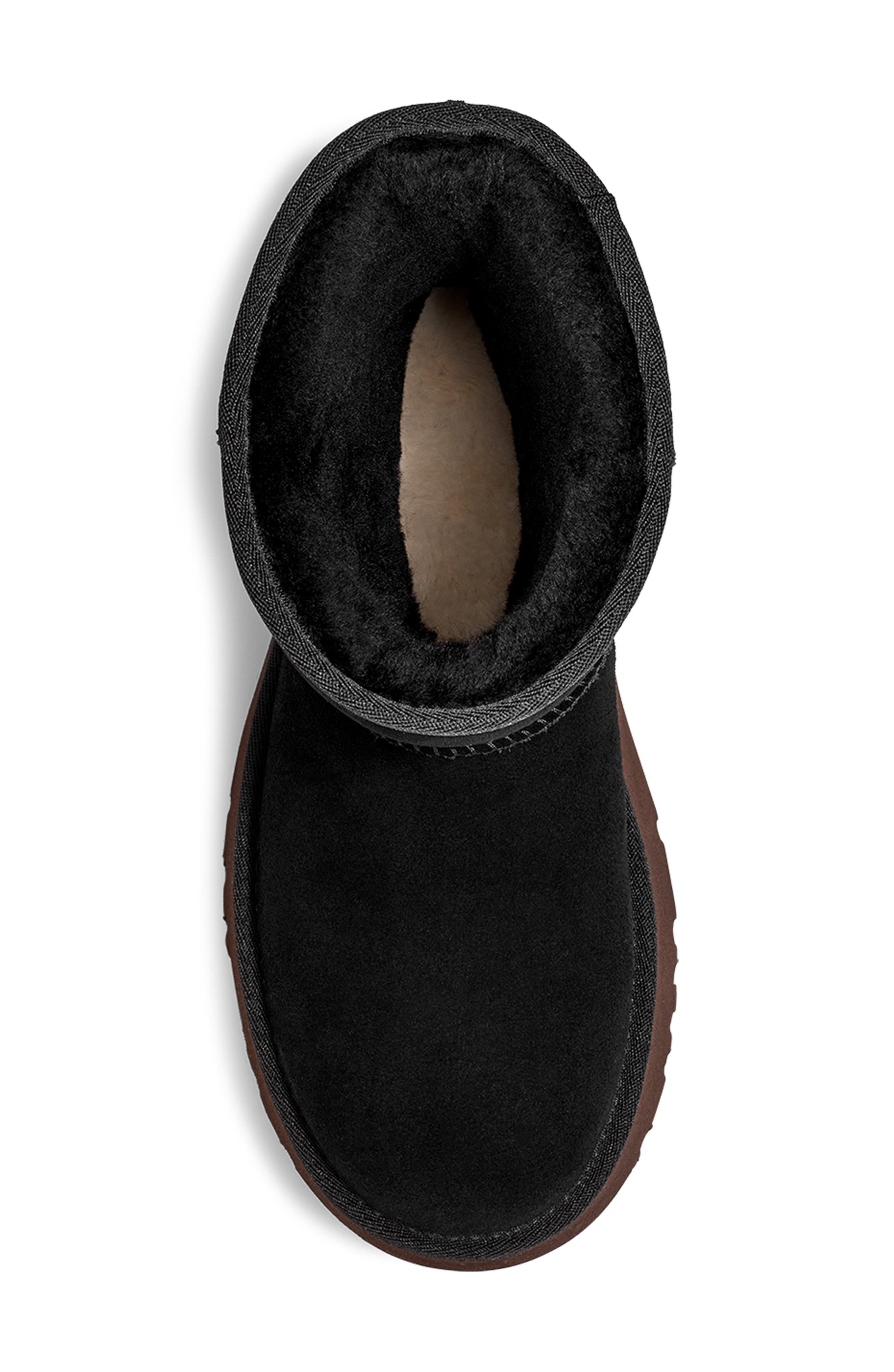 UGG<sup>®</sup> Classic New Heights Short Boot, Alternate, color, Black
