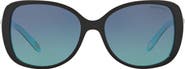 Tiffany & Co. 55mm Gradient Butterfly Sunglasses