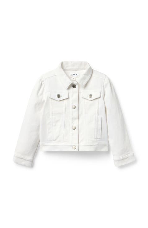 Denim Puff Sleeve Jacket (Infant)