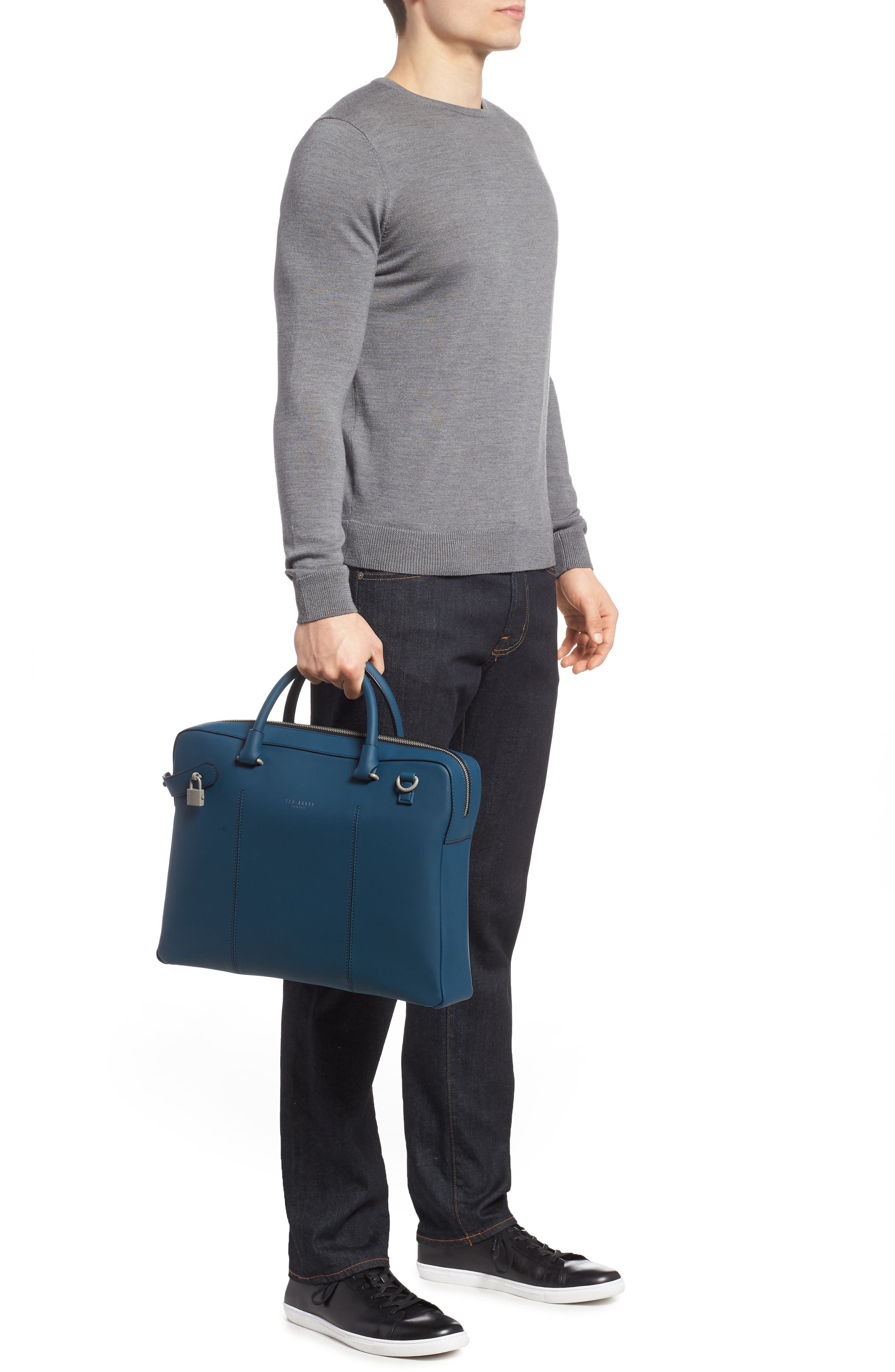 Ted Baker London Carab Document Bag, Alternate, color, 