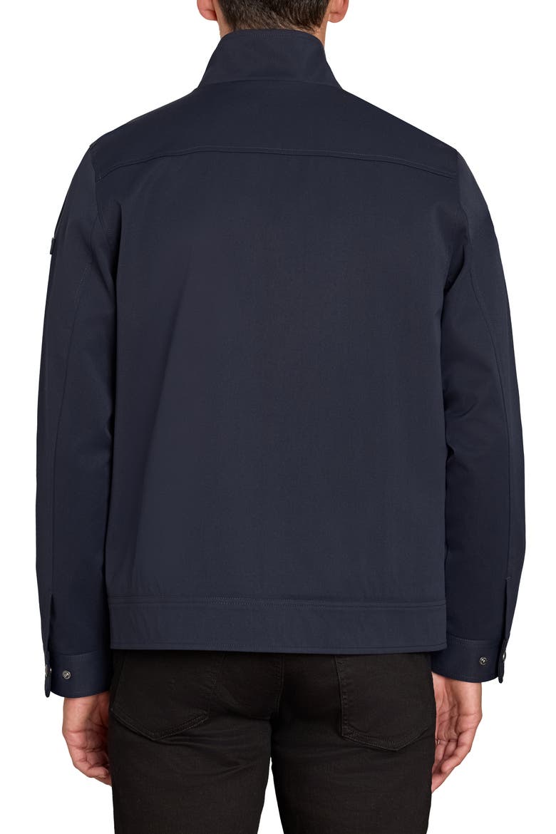 3-in-1 Systems Stand Collar Water Resistant Jacket with Quilted Bib, Alternate, color, MIDNIGHT BLUE