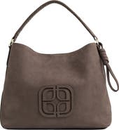 LK Bennett Lou Lou Wrap Handle Leather Shoulder Bag