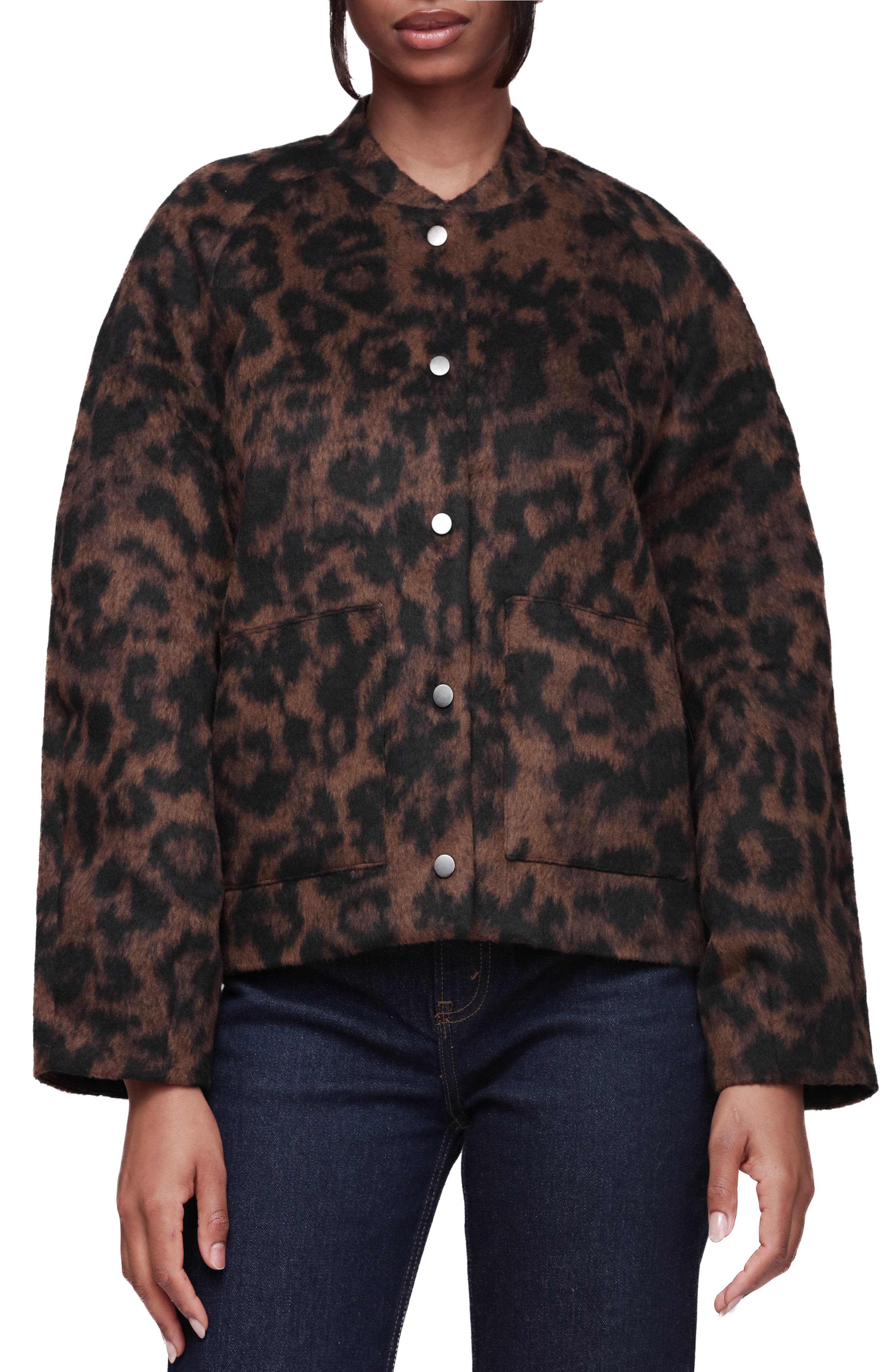 Bagatelle Fuzzy Bomber Jacket