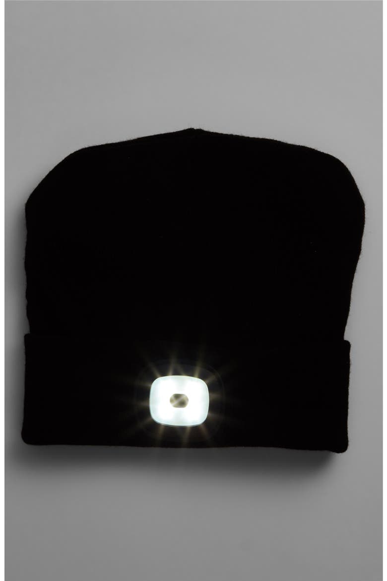 Design Store X-Cap Light Up Hat, Alternate, color, BLACK