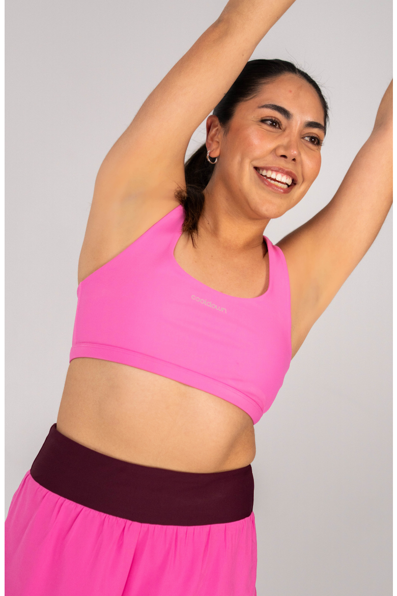Nicole Sports Bra, Alternate, color, Paradise