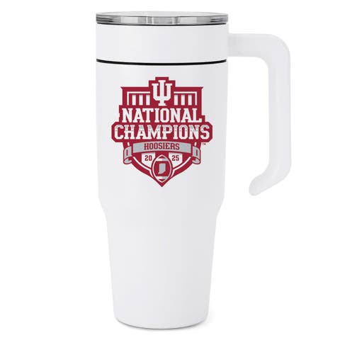 Indiana Hoosiers College Football Playoff 2025 National Champions 36oz. Combo Tumbler