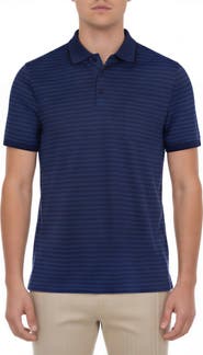 Victor Emmanuel Tipped Knit Polo