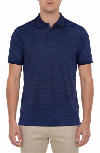 Victor Emmanuel Tipped Knit Polo