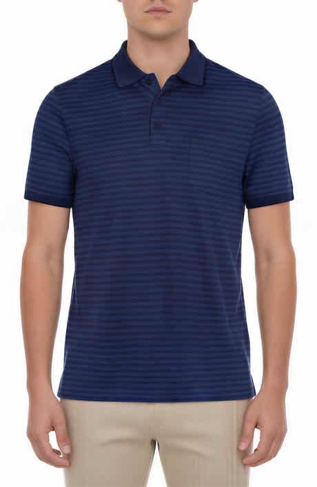 Victor Emmanuel Tipped Knit Polo