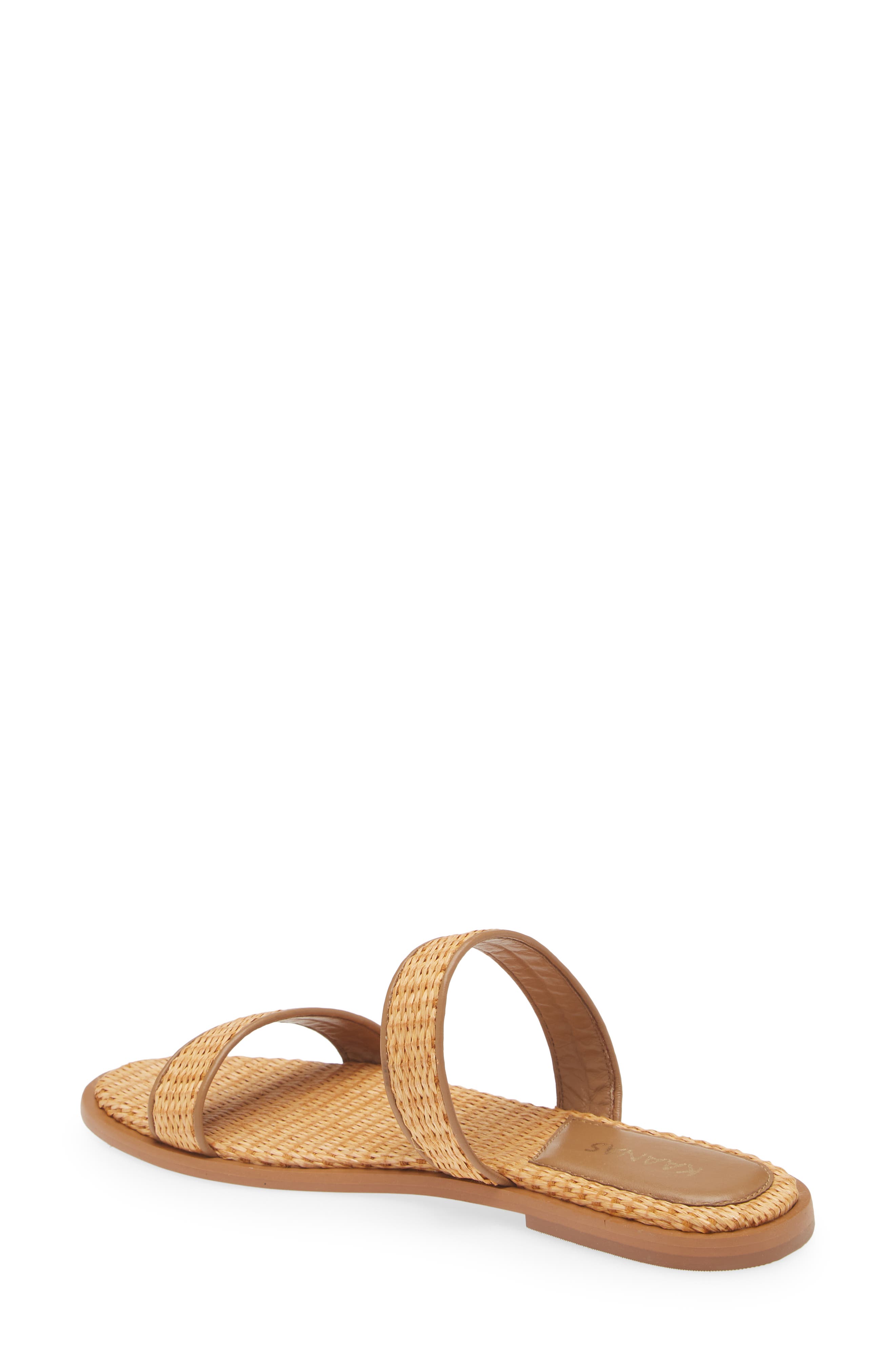 Kaanas Barita Basketweave Slide Sandal, Alternate, color, 