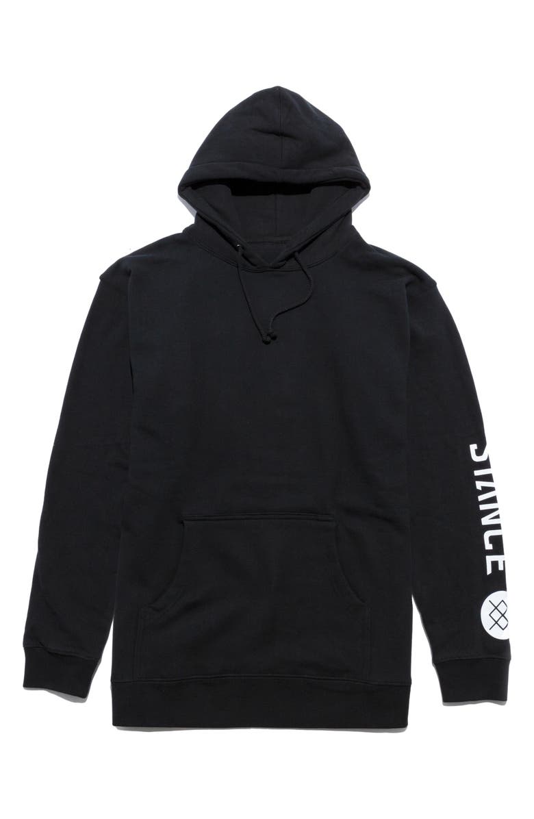 Stance Icon Pullover Hoodie, Main, color, Black