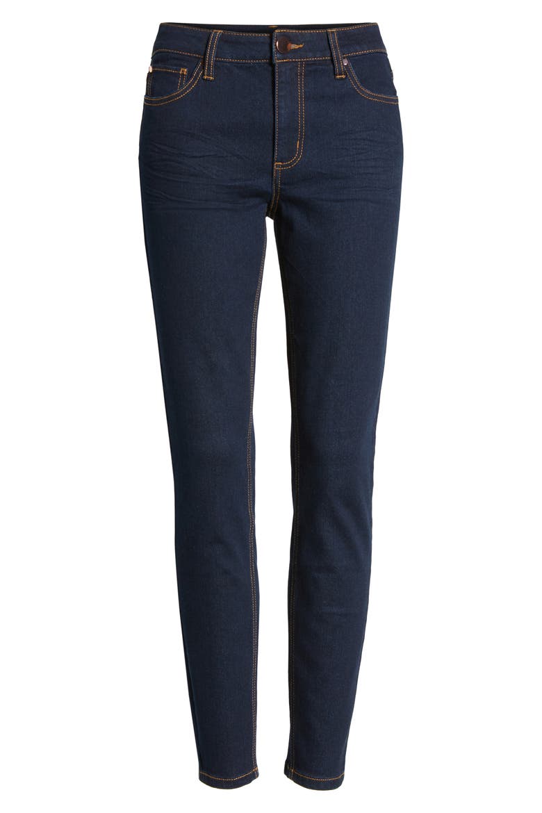 Skinny Jeans, Alternate, color, DARK RINSE