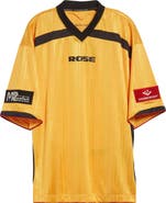 Martine Rose Logo Patch Football Jersey