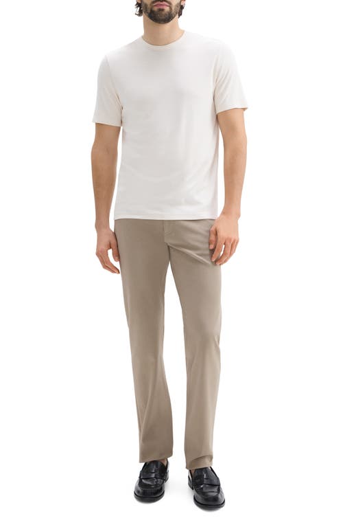 Theory Round-neck Short-sleeved T-shirt In Eggshell
