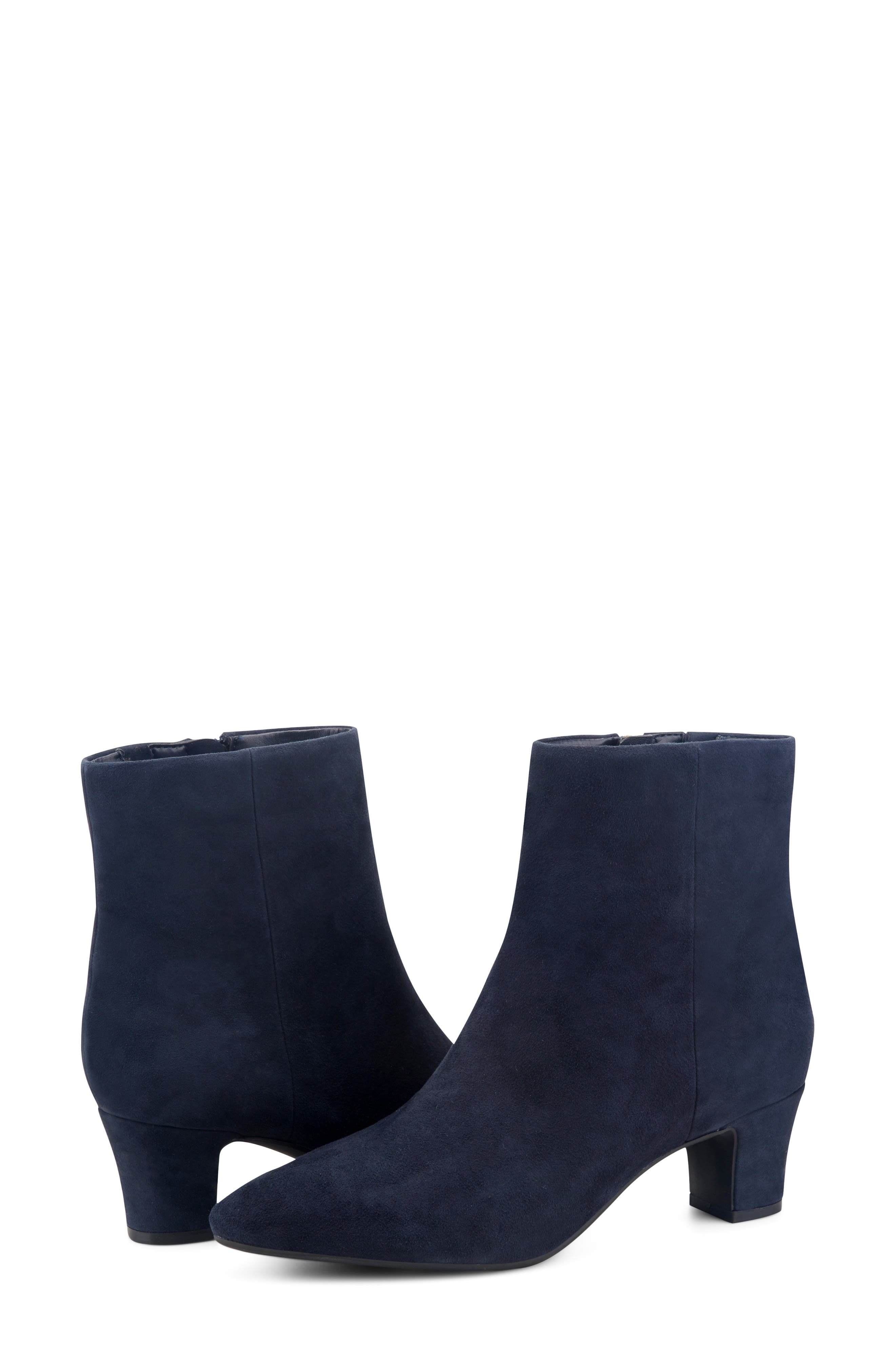 Isra Bootie, Alternate, color, DARK BLUE