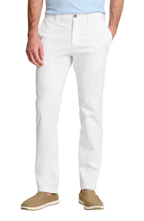 Boracay® Island Flat Front Stretch Chinos (Regular & Big)
