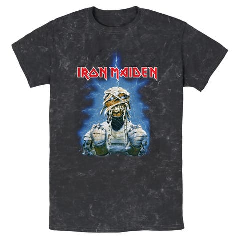 Men's Iron Maiden Unchained Logo  Graphic T-Shirt