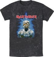 Iron Maiden Men's Iron Maiden Unchained Logo Graphic T-Shirt