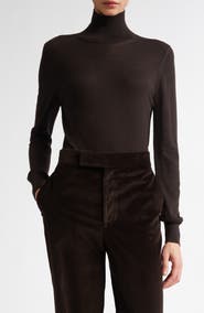 PARTOW Susan Turtleneck Virgin Wool Sweater