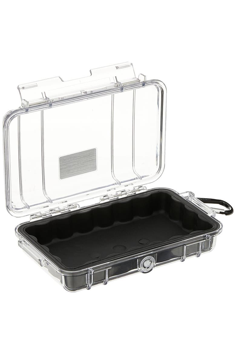 1040 Micro Case  for iPhone, Cell Phone, GoPro, Camera, and More, Alternate, color, Black/Clear