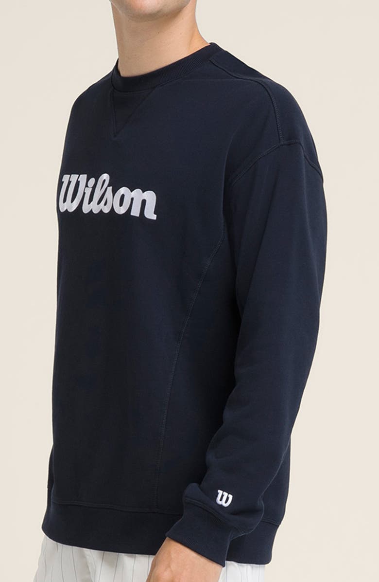 WILSON Parkside Performance Sweatshirt, Alternate, color, Classic Navy