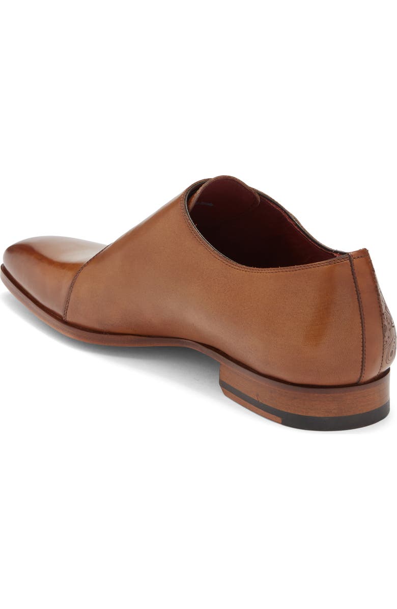 Magnanni Abel Monk Strap Loafer, Alternate, color, Taupe