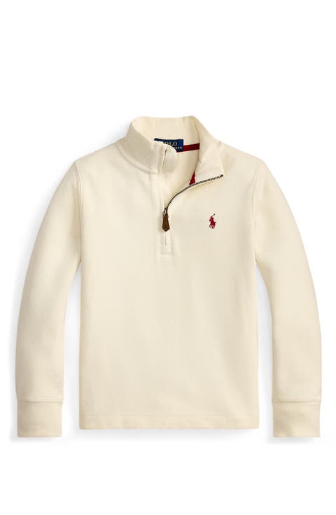 Kids' Estate Rib Quarter Zip Pullover