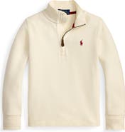 Polo Ralph Lauren Kids' Estate Rib Quarter Zip Pullover