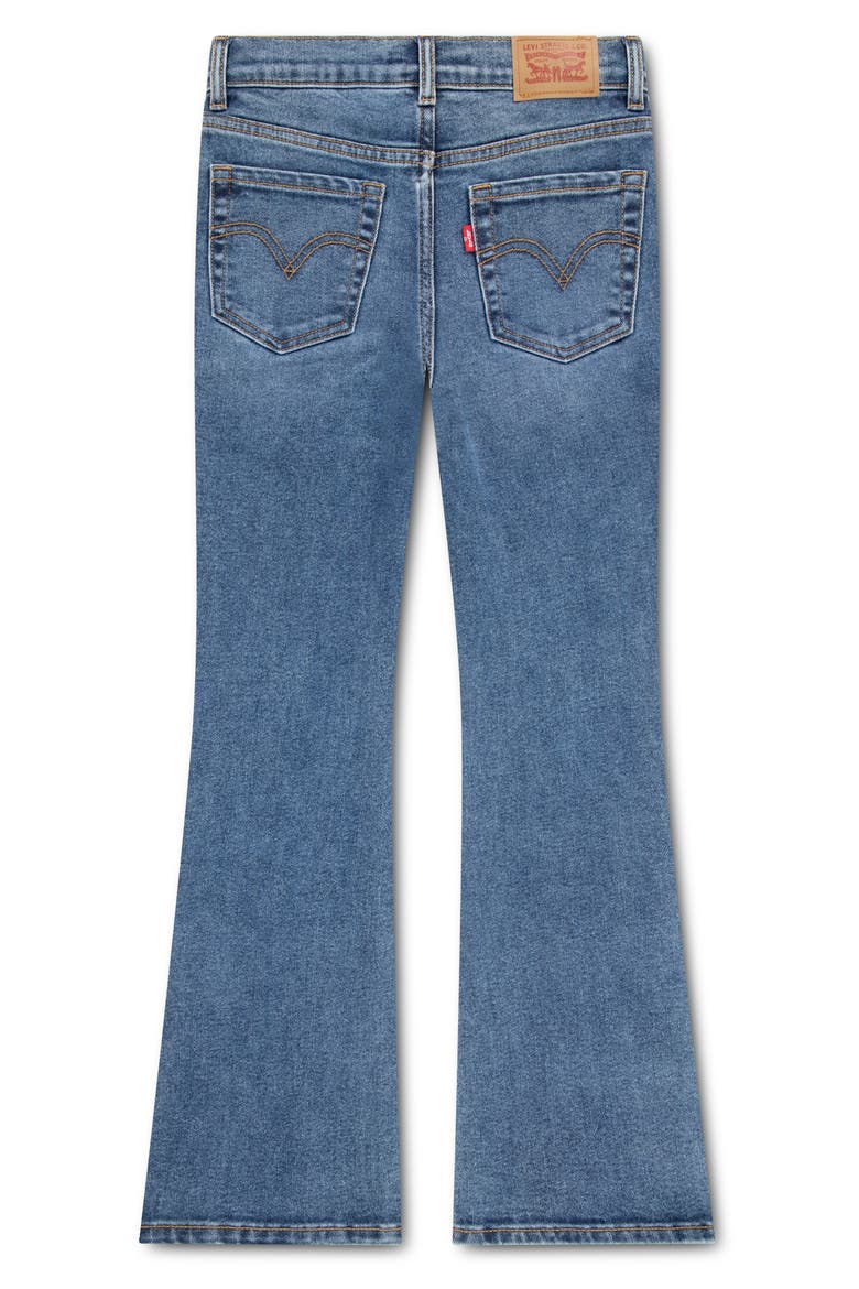 Kids' 726 Flower Flare Leg Jeans, Alternate, color, TIDE ME OVER