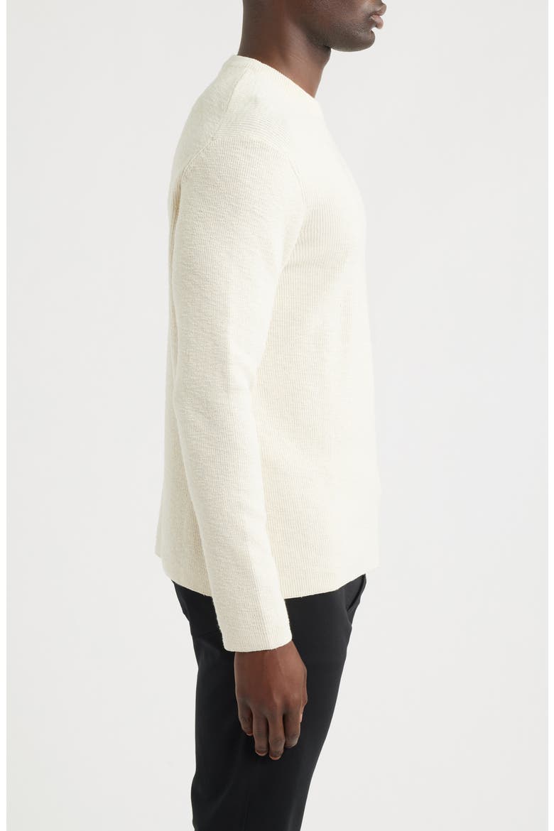 Cotton Blend Sweater, Alternate, color, ALMOND MILK
