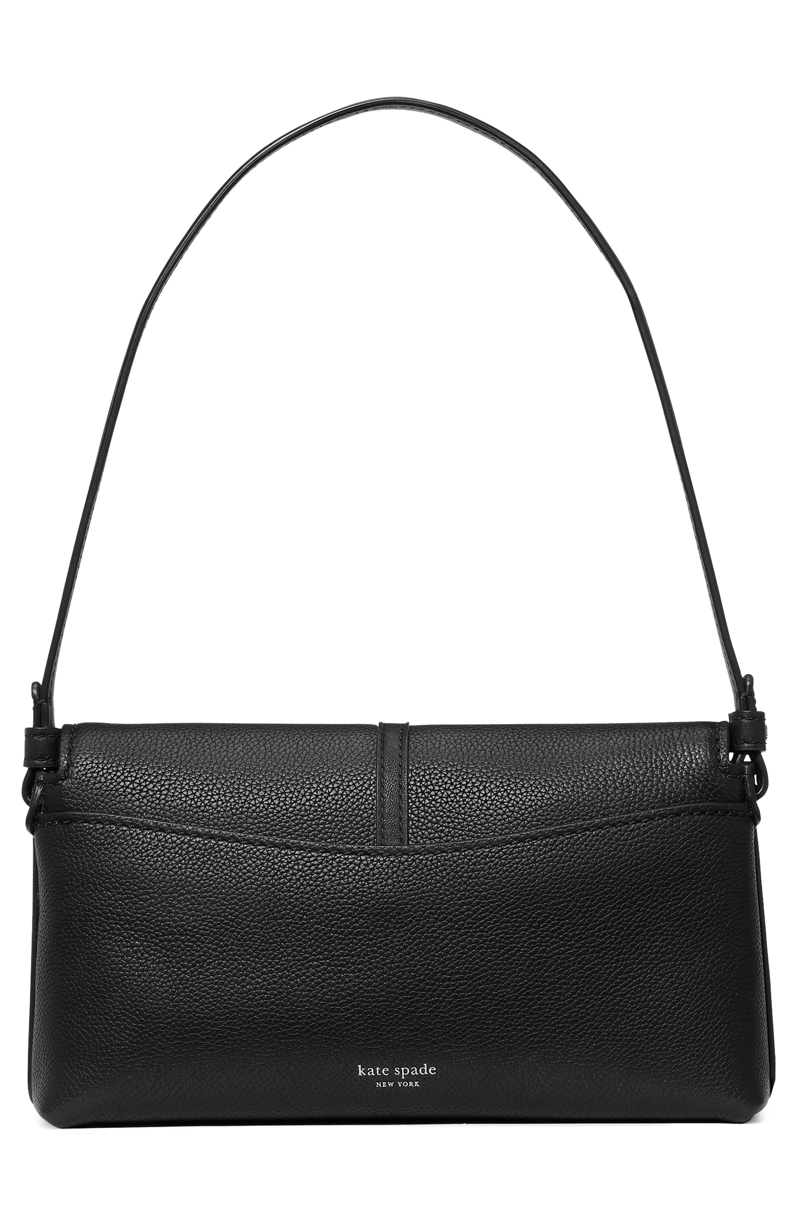 Kate Spade New York loop pebble leather shoulder bag, Alternate, color, 